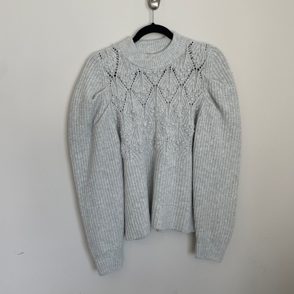 A New Day puff sleeve sweater (Target) - Picture 2 of 4